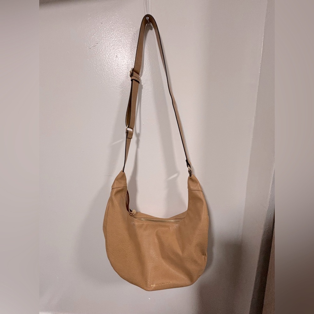 Over the Moon Poppy and Peonies crossbody